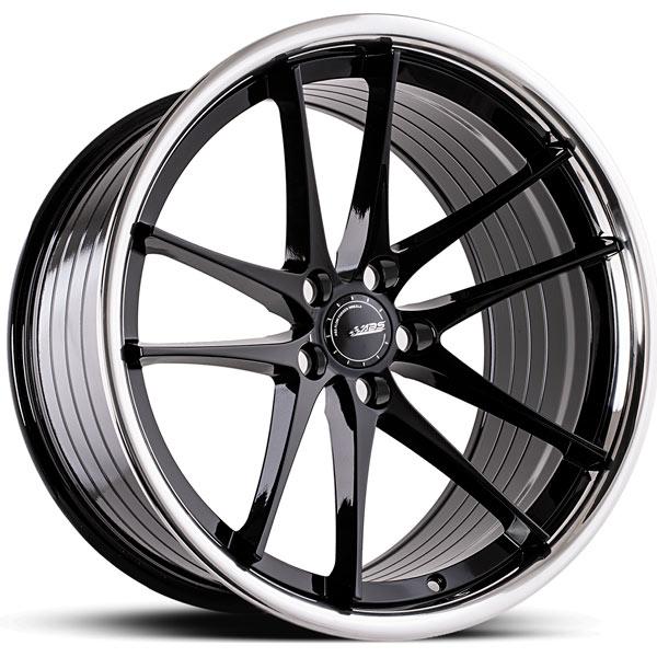 ABS F66 GLOSSY BLACK / SS LIP ABS F66 GLOSSY BLACK / SS LIP