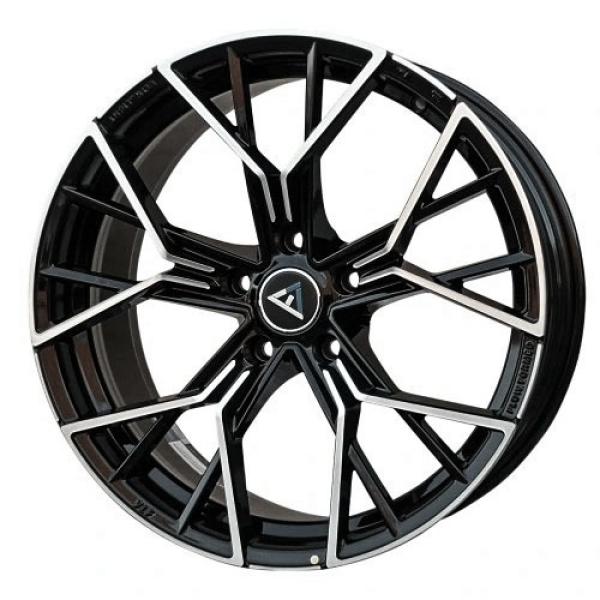 VLF WHEELS VLF13 BLACK MACHINED FACE VLF WHEELS VLF13 BLACK MACHINED FACE